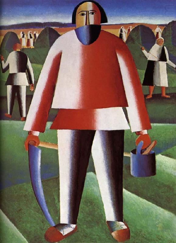 Kasimir Malevich Cut Grazing-s People china oil painting image